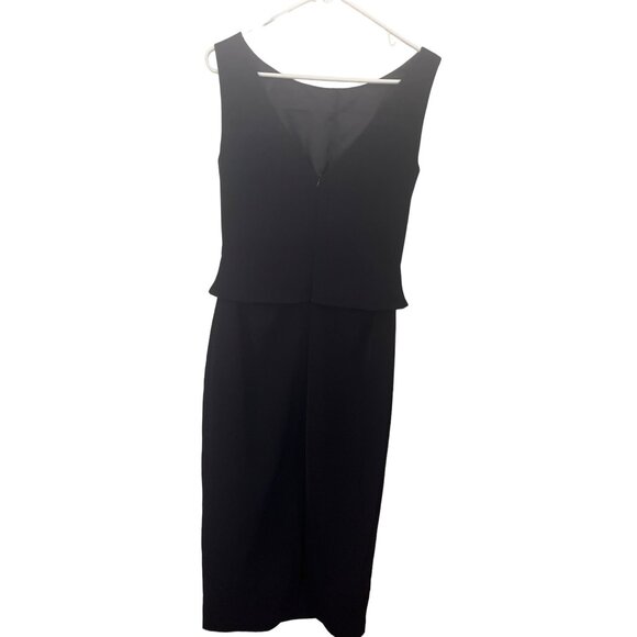 Jessica Howard navy blue sleeveless maxi dress and matching jacket with beads - Picture 4 of 8